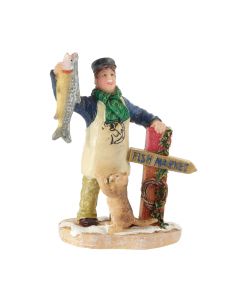 Luville Frank säljer fisk