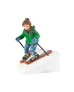 Luville Rudolph åker skidor