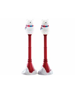 Polar Bear Street Lamp Set Of 2