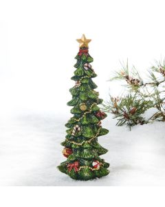 Juletræ med pynt 24 cm