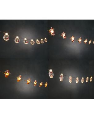 LED-ljusslinga med figurer