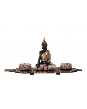 Buddha med värmeljushållare