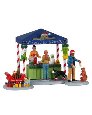 Santa Claws & Paws set Of 3