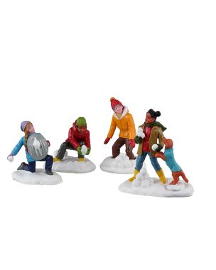 Snowball Battles Set Of 4