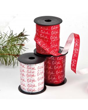 Presentband med "God jul"