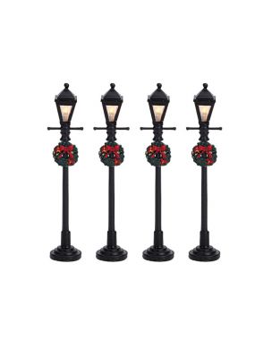 Gas Lantern Street Lamp Set Of 4