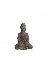 Buddha grå 41 cm høj